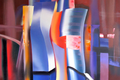 Guggenheim Museum [30" x 30" Oil On Canvas]