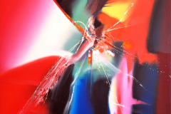 Kiss  [30" x 30" - Oil On Canvas]